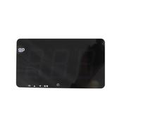 Detector de ruido, Sonómetro digital de pared con pantalla LCD de 9,6", 30-130 dB, función de alarma, almacenamiento de datos y alimentación por USB.,Analizador de sonido profesional