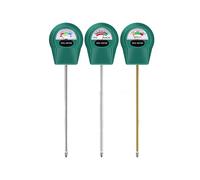 Detector de Suelo Portátil. Medidor de PH, Humedad y Fertilidad del Suelo. Sonda Metálica. Probador de Humedad del Suelo para Flores de Jardín.