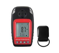 Detector de Sulfuro de Hidrógeno Detectores de Gas Y Alarmas Electroquímico h2s H₂S Monitor Medidor Sensor Alarma de Envenenamiento Pantalla LCD Retroiluminación