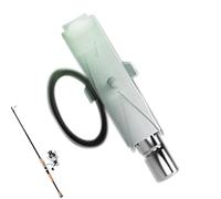 Detector de teclas genérico - Dispositivo de alerta con señal luminosa y de sonido | Alerta de pesca para barco muelle surf orilla al aire libre lago río estanque y agua de mar