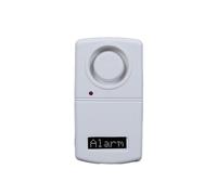 Detector de vibraciones de alta sensibilidad, alarmas sísmicas con iluminación LED, alarma inalámbrica para puerta de casa y coche.