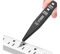 Detector de voltaje, destornillador eléctrico con prueba de voltaje, pluma 2 en 1 detector de corriente para coche y hogar, destornillador de alta calidad con indicador de voltaje