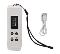 Detector Digital De Radiación Nuclear, Monitor De Radiación Beta Gamma Ray X, Batería 400mAh, USB Tipo C, Color Blanco - Monitorización En Tiempo Real, Alarma Multimodal, Uso (Blanca)