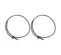Detector eléctrico de llama ocular fotorresistente para quemador QRB1, sensor de fotocélula rojo y negro, pieza de metal de plástico