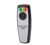 Detector EMF Portátil, Medidor de Campo Electromagnético con Luces LED, 5 Niveles de Detección, Probador para Caza Paranormal y Radiación