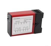 Detector inductivo de bucle de vehículo de 240 V CA para control de barrera de aparcamiento, sensor de tráfico de detección de tierra con selección de relé de pulso, carcasa ABS 75 x 37 x 110 mm (24 V