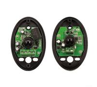 Detector infrarrojo impermeable del haz de seguridad para la seguridad de la puerta del garaje con el filtro automático del deslumbramiento y la unidad negra ajustable de la sensibilidad