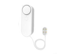 Detector inteligente de fugas de agua con WiFi, volumen de alarma ajustable de hasta 90 dB, dos puertos de sensor, monitoreo de humedad en tiempo real y notificaciones de estado de la batería