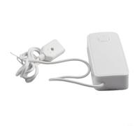 Detector inteligente de fugas de agua para ecosistema Tuya, sensor de fugas WiFi con Alexa Google Home, soporte para sótano, lavandería, color blanco, construcción delgada