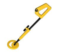Detector Metales, Detector de metales subterráneo a prueba agua Treasure Hunter Gold for niños Regalo del Día Niño Eje ajustable alta sensibilidad para Principiantes(Yellow)