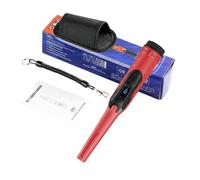 Detector Metales - Pinpointer Impermeable Avanzado, Alerta Triple Vibración Sonido Luz, Cobertura Detección 360 Grados, Diseño Ergonómico Portátil | Uso Para Exploración Acuática