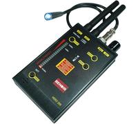 Detector profesional de micrófonos, cámaras ocultas y GPS - Dispositivo portátil con alta sensibilidad para detectar señales inalámbricas ocultas en coches propios y en alquiler (Benoir Hero 09)