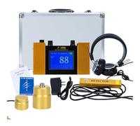 Detector Profesional Fugas Agua Subterránea Sensor Geófono para Fugas Agua Sensor De Fugas Agua En Tuberías Preciso Y Confiable para Viviendas, Obras De Construcción(F999L)