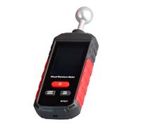 Detector profesional para construcción de suelo de pared con sonda de bola de 5 a 40 mm, termómetros integrados de madera