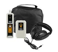 Detector ultrasónico de fugas, detector de fugas ultrasónico y transmisor de alarma de detección de gas con auriculares e indicación LED para tuberías, aire acondicionado, detección de fugas de vidrio