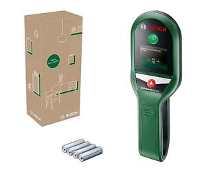 Detector UniversalDetect de Bosch (guía paso a paso en la pantalla para un manejo sencillo, detector de tacos y de cables, en caja para e-commerce)