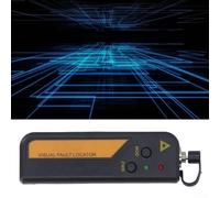 Detector VFL de fuente de luz roja para ubicación de fallas de fibra óptica con salida de 650 nm y rango ajustable de 1 km a 30 km para aplicaciones profesionales (10 km)