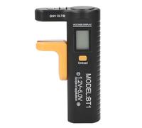 Detector y probador de voltaje de batería seca con pantalla digital LCD compatible con pilas AA AAA C D 9 V y pilas de botón, rango de medición de 1,2 V a 5,0 V, herramienta de