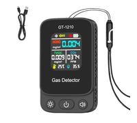 Detectores de alarma de fugas, detección sonora visual, función de reinicio automático, dispositivos de seguridad para el hogar, color natural