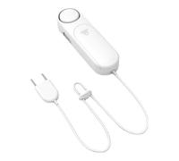 Detectores de fugas de agua para el hogar, alarma del sensor de agua - Dispositivos de detección de fugas de inundación,Alerta de humedad ajustable de 120 dB para el piso del sótano, lavabos, tanques