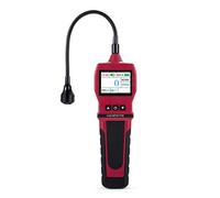 Detectores de gas, 0-10000 PPM profesional Buscador de fugas de gas/cuello de cisne CH4 carbón natural inflamable gas inflamable analizador rápido sensor 4 alarma, lecturas altamente sensibles y