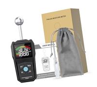 Detectores De Humedad No Invasiva Analizadores Contadores De Humedad Para Albañilería De Pared Superficies De Madera Con Calibración Automática