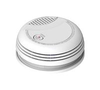 Detectores de Humo, Detector de Incendios con Sensor fotoeléctrico, Detector de Humo, Certificado EN 14604, Fire Alarm, Smoke Detector for Home Security (1 Pieza)