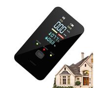 Detectores de Monóxido de Carbono | 4 en 1 Monitor Digital Portátil,Detector de Gas con Doble Sensor,para Hogar, Dormitorio, Salón, Cocina, Pasillo, Sótano, RV, Remolque, Hotel, Apartamento