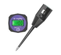 Detectores portátiles de nutrientes de suelo con carga USB C NPK medidor de suelo para pruebas rápidas en agricultura y jardinería, probador NPK de suelo