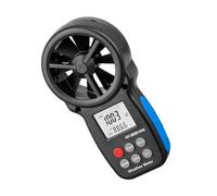 Detectores Portátiles De Velocidad Del Aire Diseños Ergonómicos Medidor Flujo Aire Fácil Transportar Para Estudios Meteorológicos Investigación Campo Anemómetro Profesional Para Monitoreo