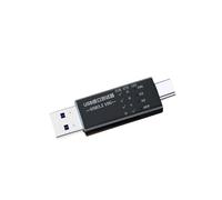 Detectores probadores de interfaces USB C a USB 3.2 con pantalla LED para carga rápida y transferencia de datos de hasta 10 Gbps