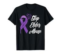 Detener el abuso de ancianos Cotización de conciencia sobre el abuso de ancianos Camiseta