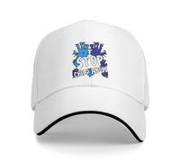 Detener El Abuso Infantil Prevención del Abuso Infantil Concientización Hombre Mujer Sombrero Protección Solar Gorra De Béisbol Suave Gorra Trucker para Senderismo Verano Running