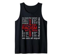 Detener el Racismo contra el Racismo Di no al Racismo Camiseta sin Mangas