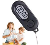 Detener el reloj del temporizador | Stop Timer Kemerchain para deportes | Diseño de pantalla LCD de cuenta multifuncional para atletas, maestros, estudiantes