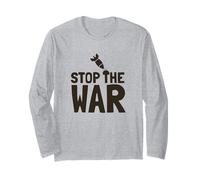 Detener la Guerra Declaración de protesta por la Paz Mensaje contra la Lucha Manga Larga