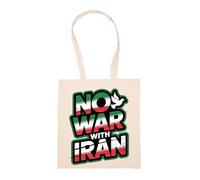 Detener La Guerra Y Vivir En Paz Bolsa De Compras Beige Durable Reutilizable Eco Friendly Reusable Shopping Bag
