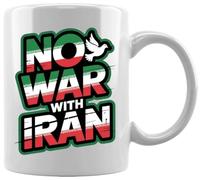 Detener La Guerra Y Vivir En Paz Taza Blanca De Cerámica Hogar De Oficina De La Taza Del Agua Té Café