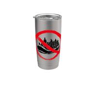 Detener la Ley de Seguridad de los Barcos Vaso térmico de acero inoxidable de doble pared