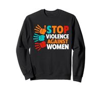 Detener la Violencia contra Las Mujeres Sudadera