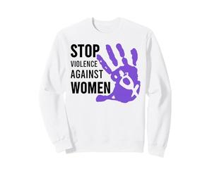 Detener la Violencia contra Las Mujeres Sudadera