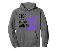 Detener la Violencia contra Las Mujeres Sudadera con Capucha