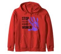 Detener la Violencia contra Las Mujeres Sudadera con Capucha