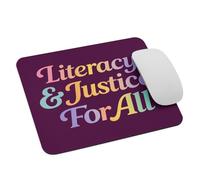 Detengamos La Prohibición De Libros. Protejamos A Los Bibliotecarios. Juez De Alfabetización para Todos. Alfombrilla De Escritorio Antideslizante Alfombrilla De Ratón Agradable Mousepad 25X30Cm