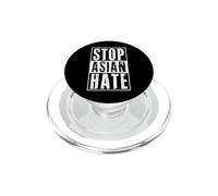 Detengan el Odio asiático Conciencia contra el Racismo contra los crímenes Fascismo PopSockets PopGrip para MagSafe