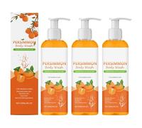 Detergente corporal de caqui, 120 ml, para todo tipo de pieles (3)