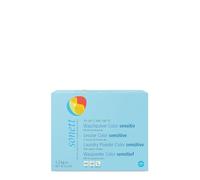 Detergente en polvo Color Sensitiv: con jabón vegetal orgánico puro, 100% biodegradable.