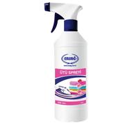 Detergente en polvo/líquido para lavar la ropa/cortina, activo para la ropa, fragante, a base de ácido vegetal, halal, concentrado (spray de planchado fácil (500 ml)