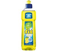 Detergente Fit Lemon de alta fuerza de enjuague fuerte contra la grasa, 500 ml