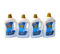 DETERGENTE LIQUIDO + SUAVIZANTE CONCENTRADO EFECTO RELAJANTE INCLUIDO DULCES SUEÑOS MUXAM 3L PACK 4 UNI